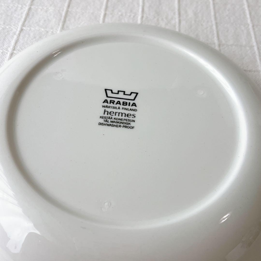 アラビア　Hermes ヘルメス　17cm デザート皿　2枚