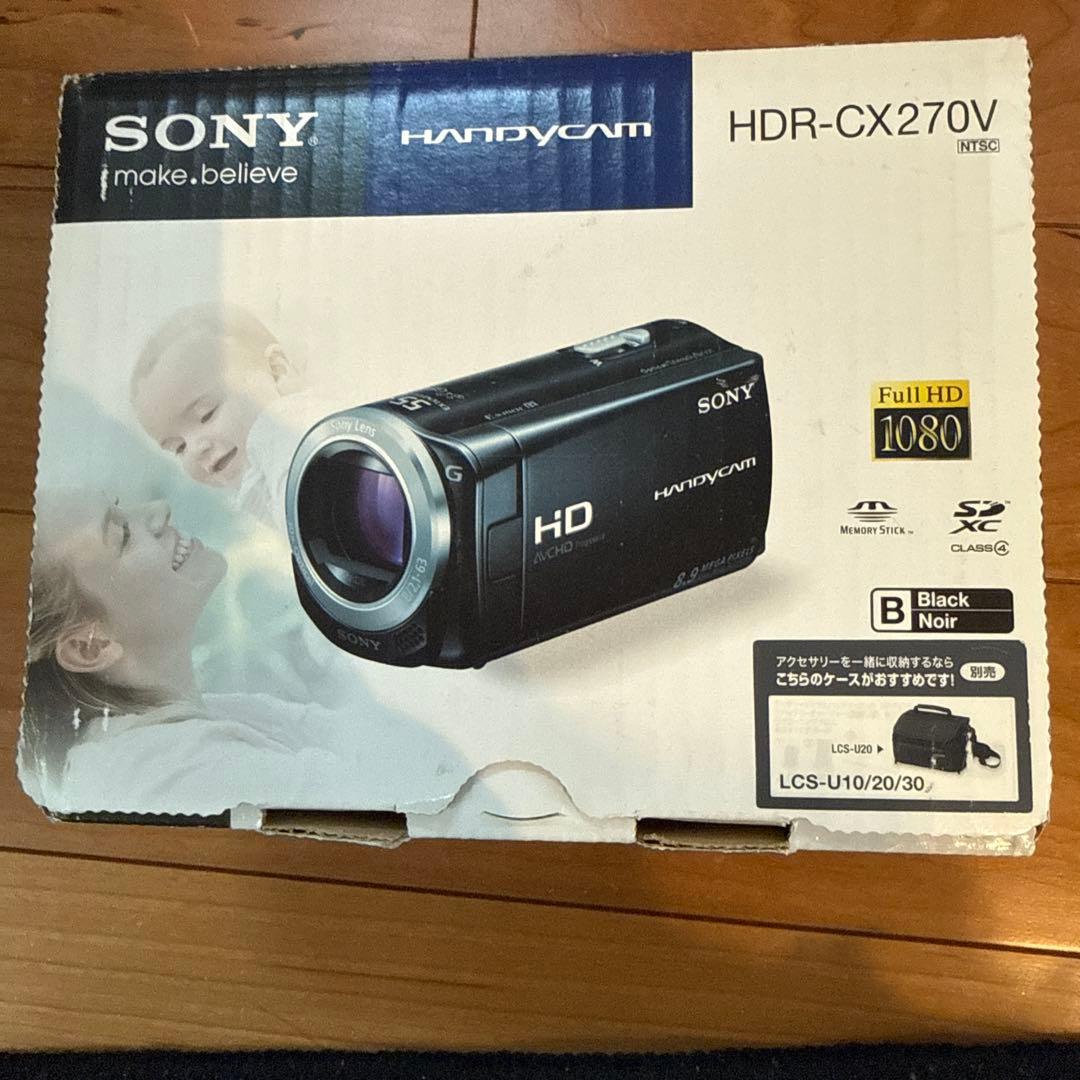SONY Handycam 8.9メガピクセル HD対応