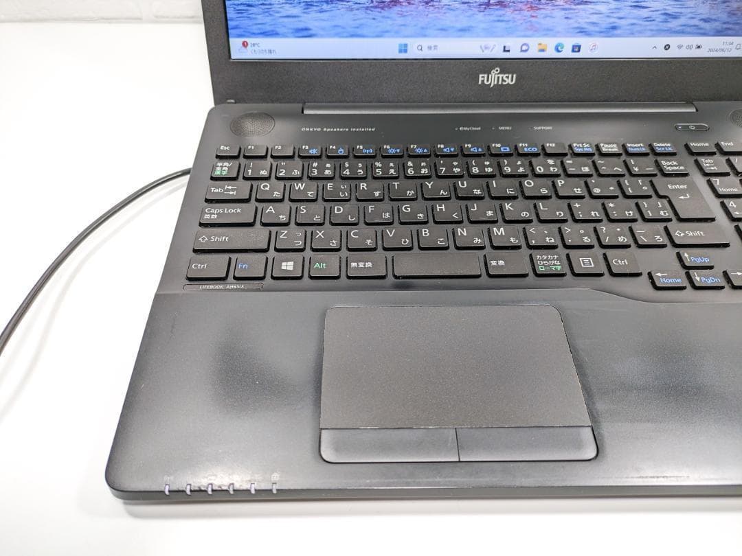 Windows11ノートパソコン✨オフィス付き✨富士通　爆速SSD　Wi-Fi
