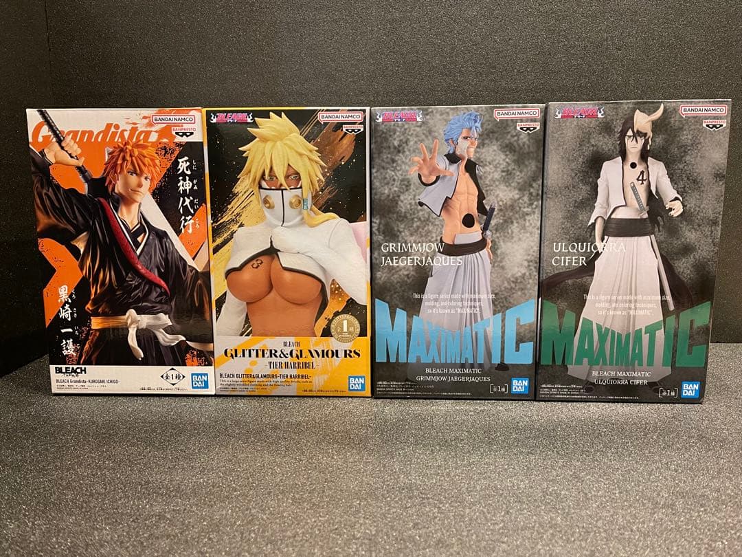 BLEACH 黒崎一護　グリムジョー　ウルキオラ　ハリベル