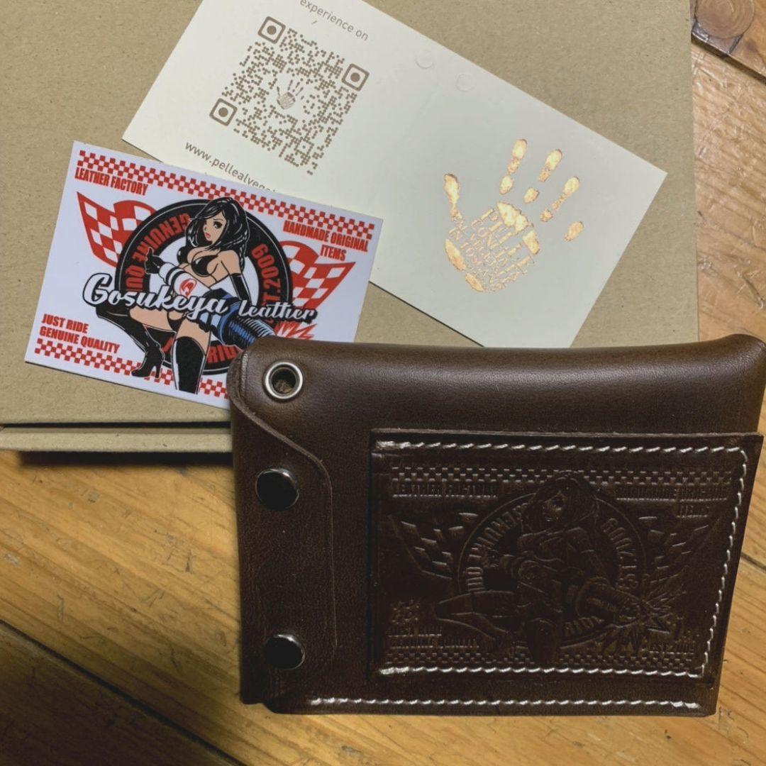 Gosukeya Leather マレンマ　チョコ　プルアップレ　スパークガール