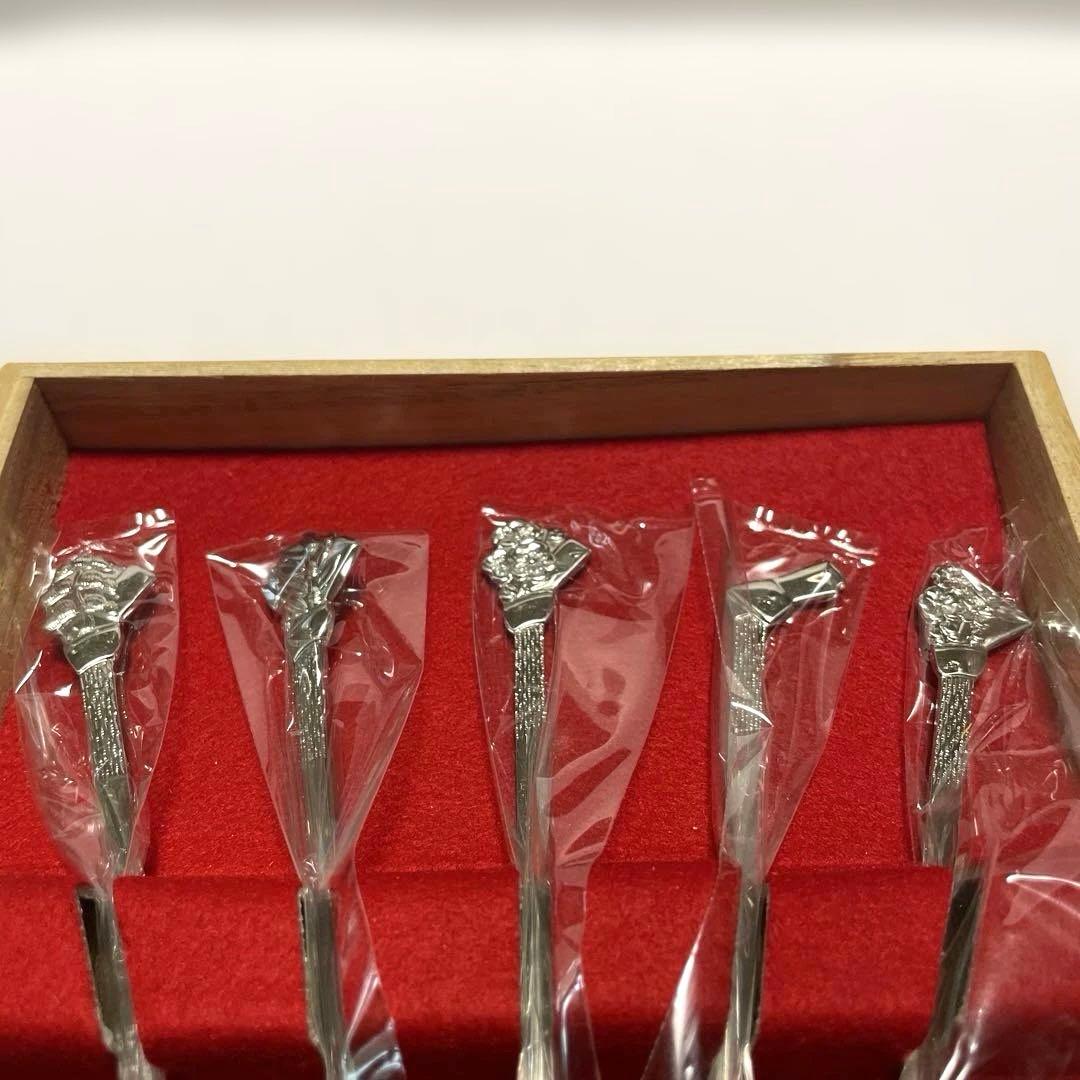 さざなみ和風 菓子楊枝 ステンレス製 4箱