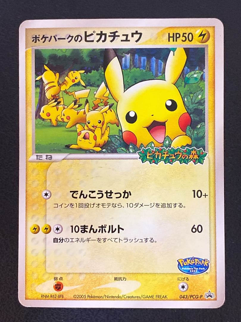 ポケパークのピカチュウ プロモ 043/PCG-P