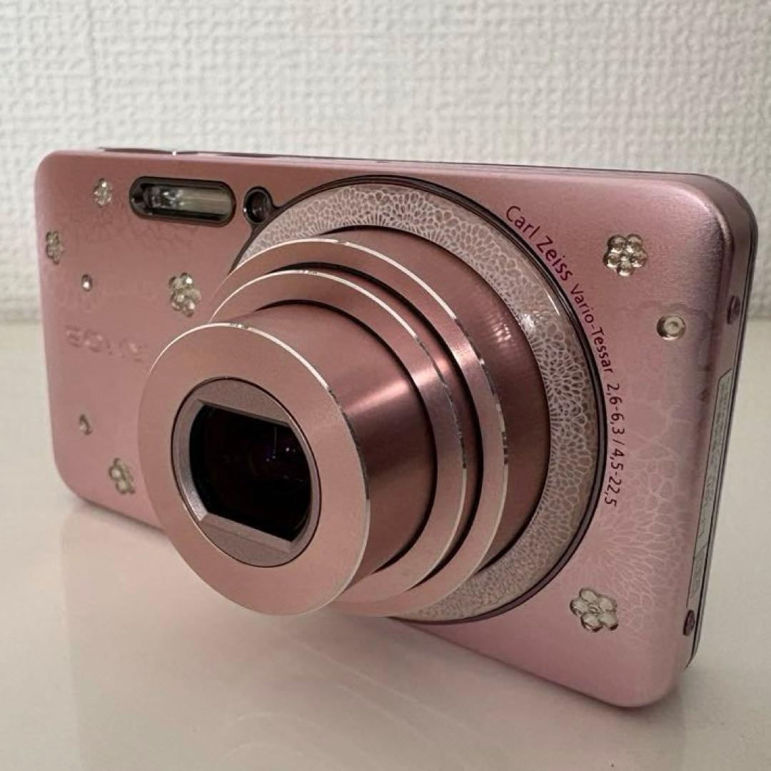 【動作確認済・美品・レア物】SONY DSC-W570D ピンク