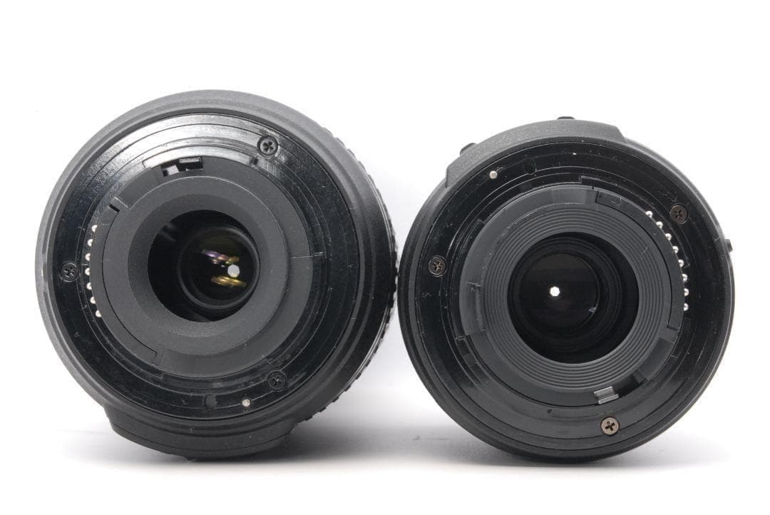 【美品】ニコン Nikon D3100 ダブルレンズ一眼レフカメラ