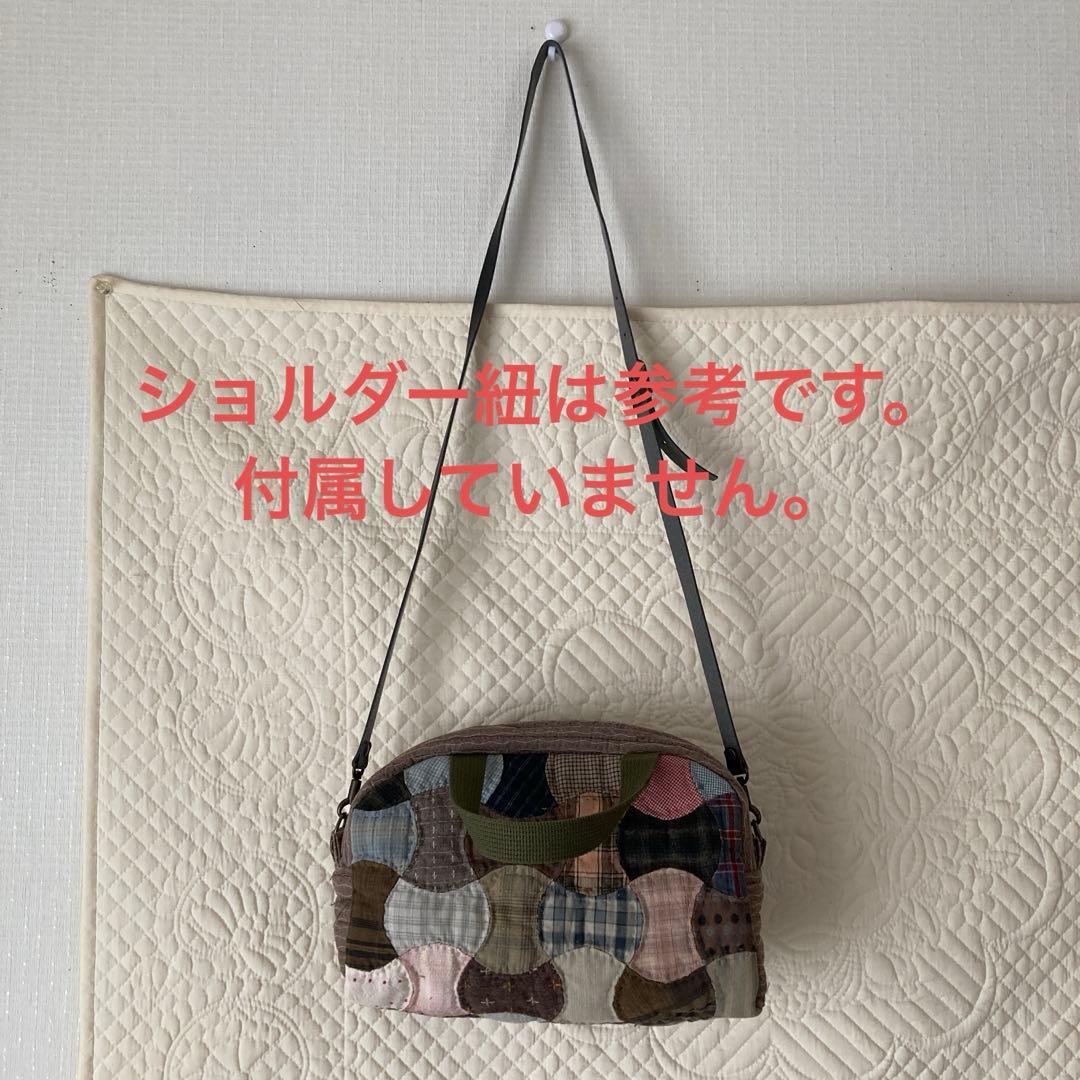パッチワークキルト　ミニボストンバッグ スプール