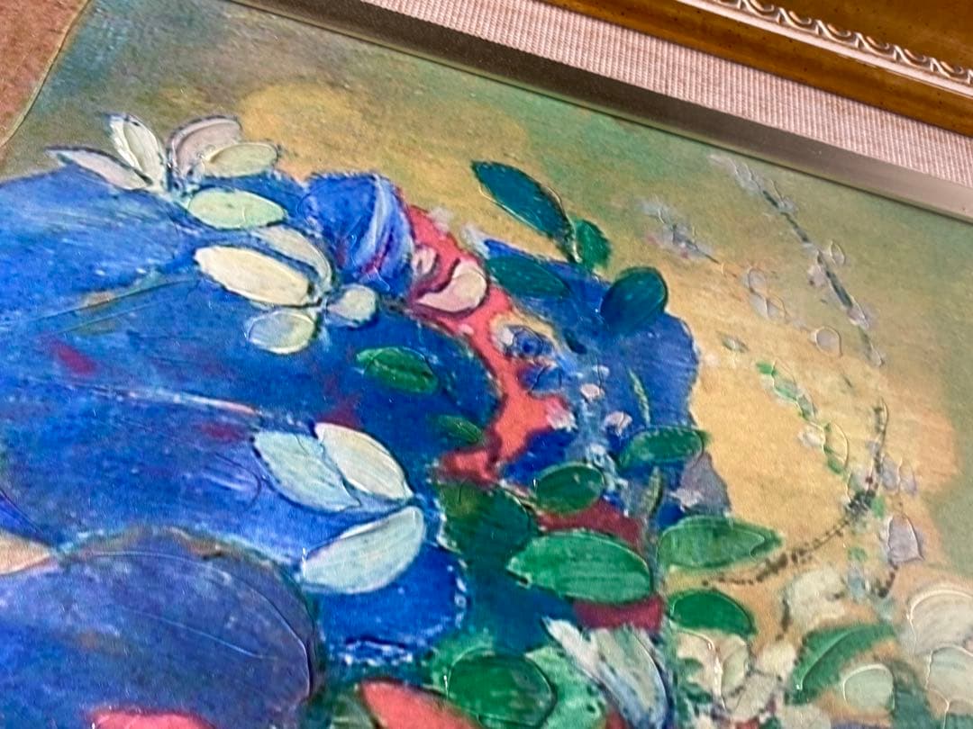 1693❣️ 　花瓶の花  ポール・ゴーギャン