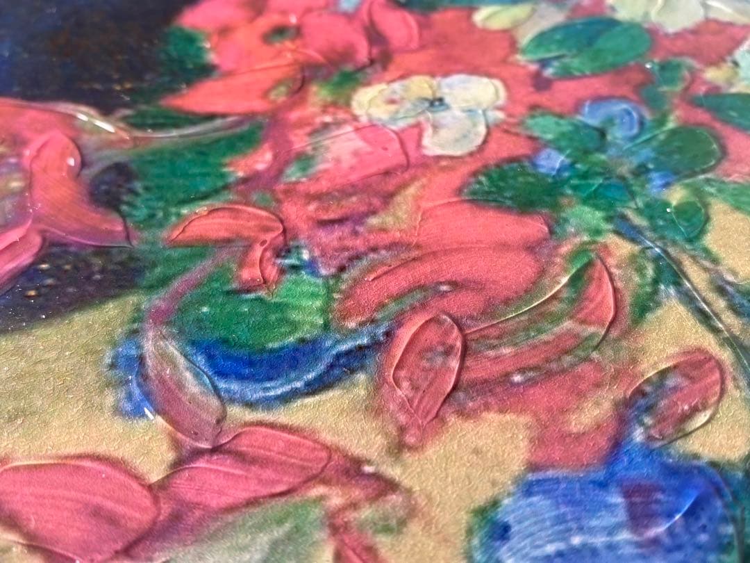 1693❣️ 　花瓶の花  ポール・ゴーギャン