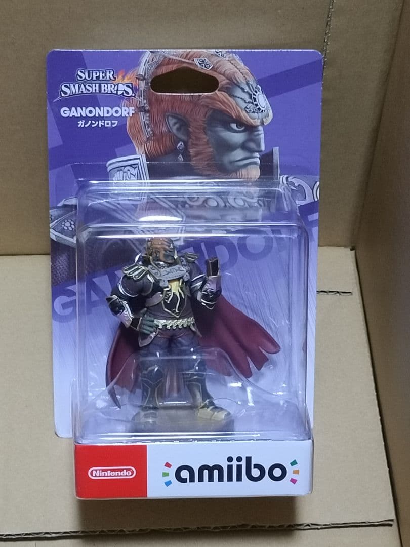 amiibo　カズヤ　ガノンドロフ　カムイ2P セフィロス