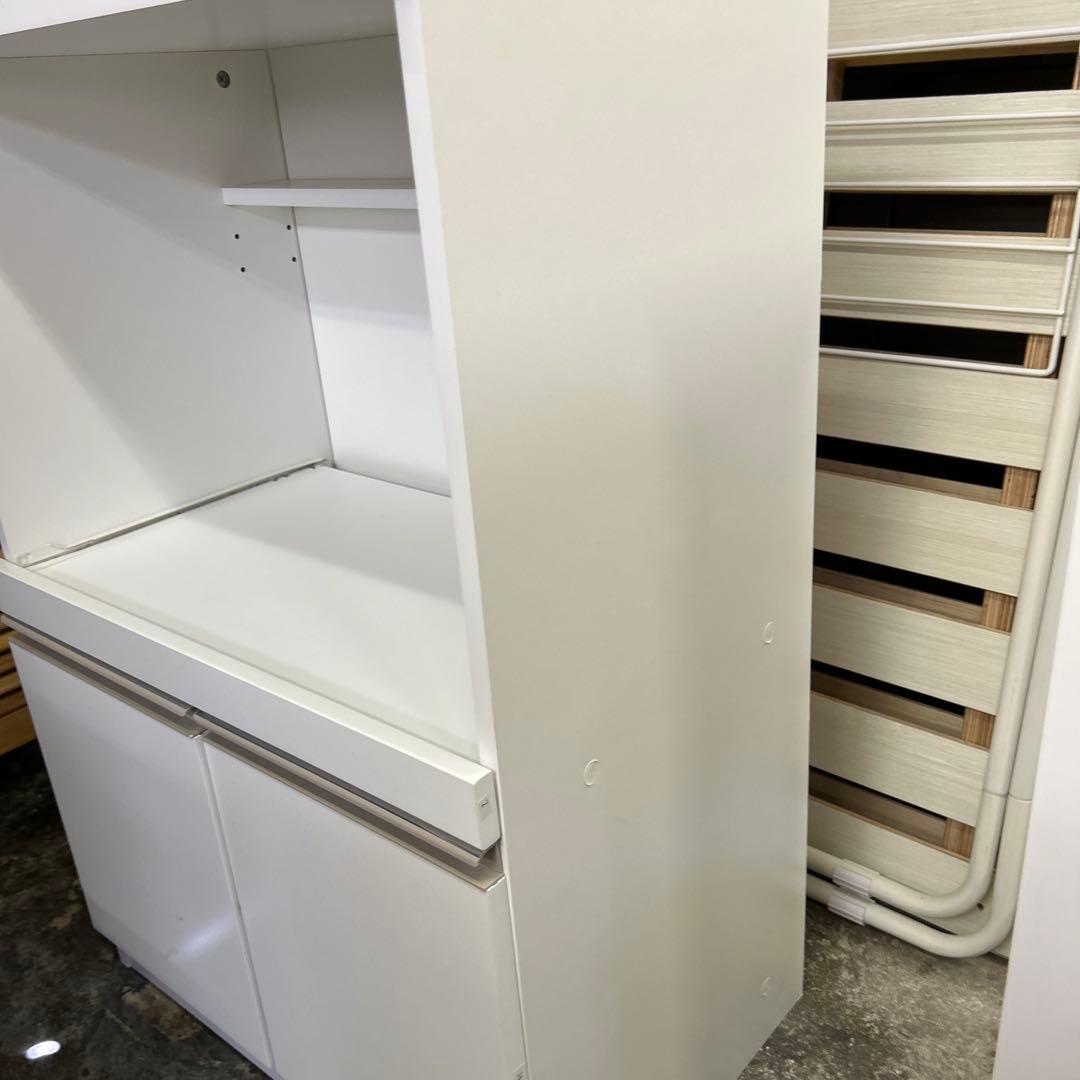 ★たのメル便無料★ニトリ レンジ台 フォルムN RE9060 WH