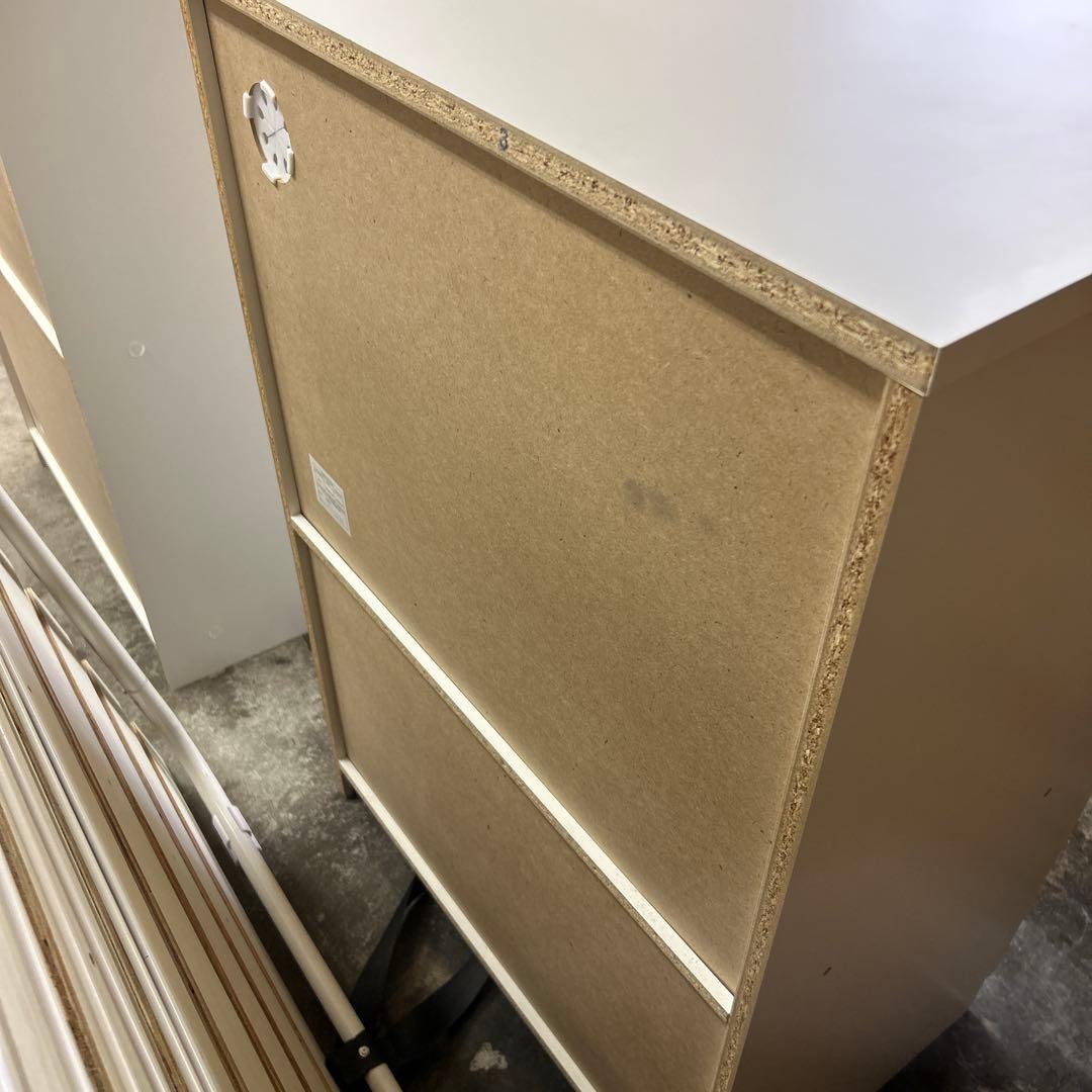 ★たのメル便無料★ニトリ レンジ台 フォルムN RE9060 WH