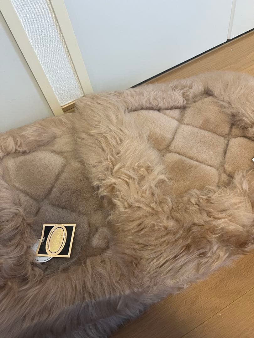 新品 FUR MOND SELKON ムートン シートクッション4点セット