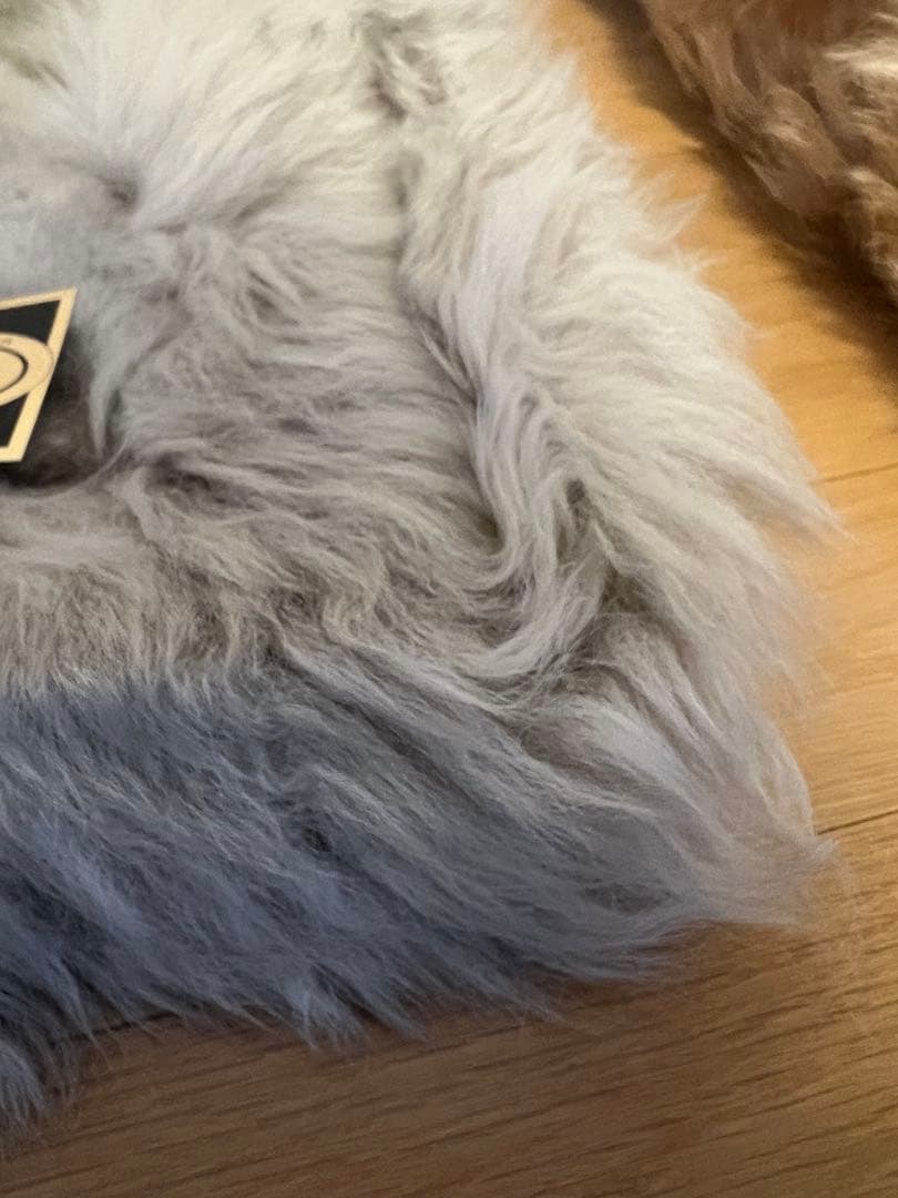 新品 FUR MOND SELKON ムートン シートクッション4点セット