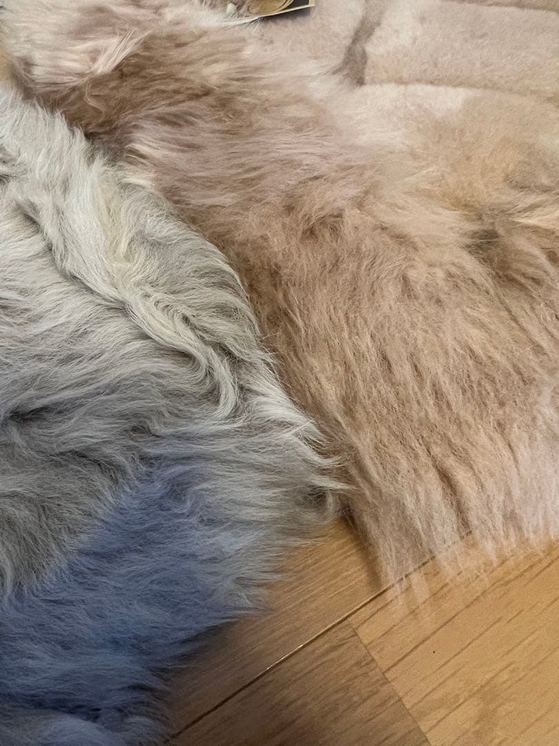 新品 FUR MOND SELKON ムートン シートクッション4点セット