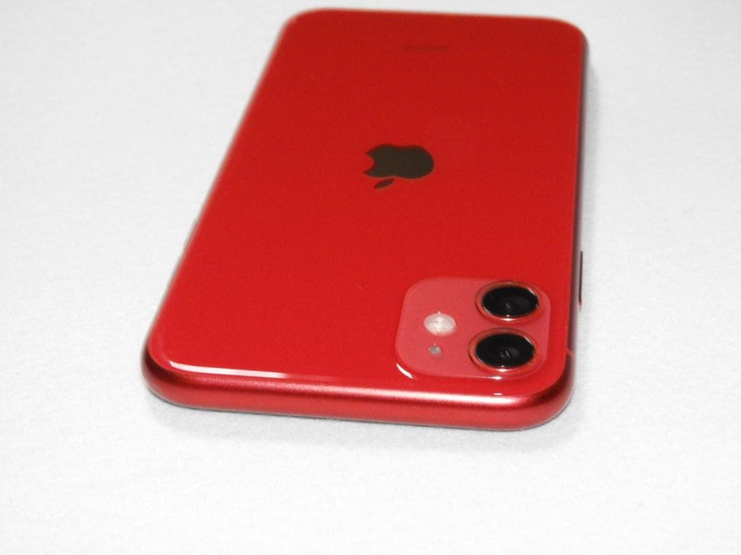 iPhone11 128GB レッド MWM32J/A SIMフリー ジャンク