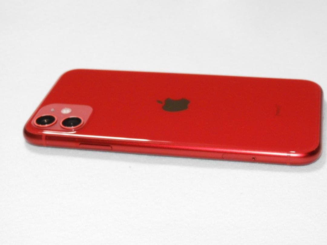 iPhone11 128GB レッド MWM32J/A SIMフリー ジャンク