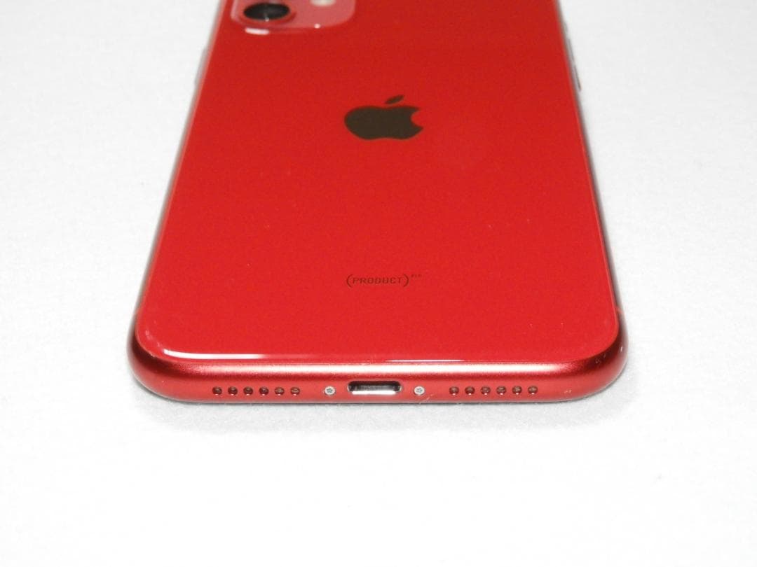 iPhone11 128GB レッド MWM32J/A SIMフリー ジャンク