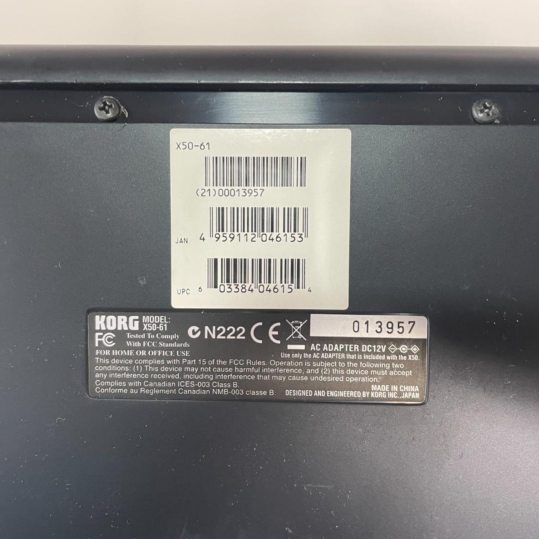 KORG X50 キーボード　シンセサイザー 2