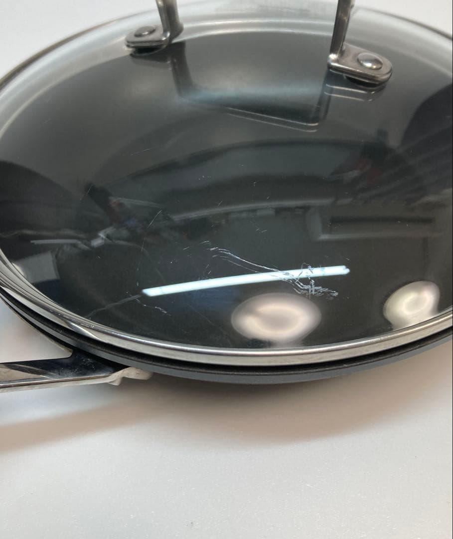 ル・クルーゼ　フライパンとフタ　22cm