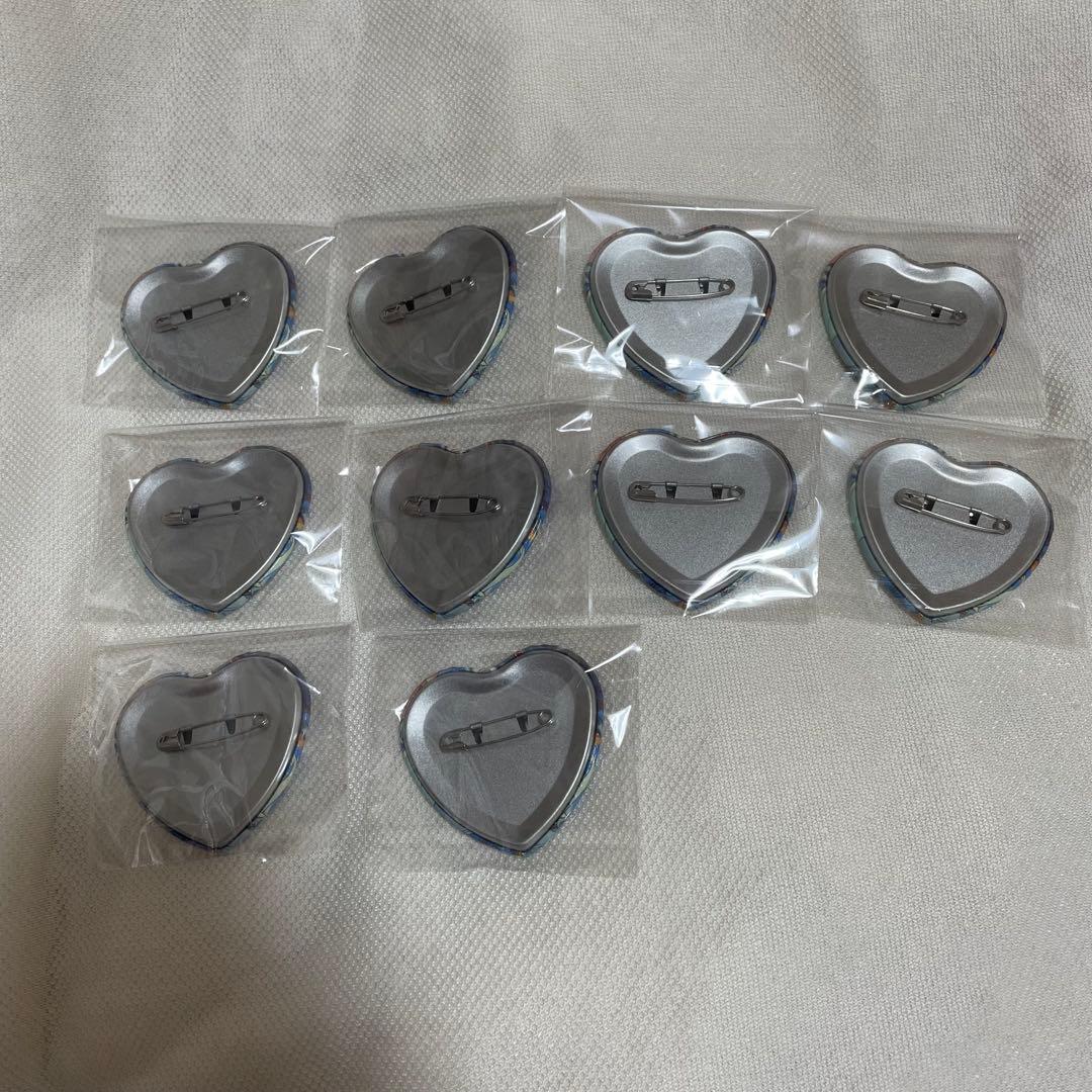 あんスタ 月永レオ ホワイトデーハート缶バッジ 10点