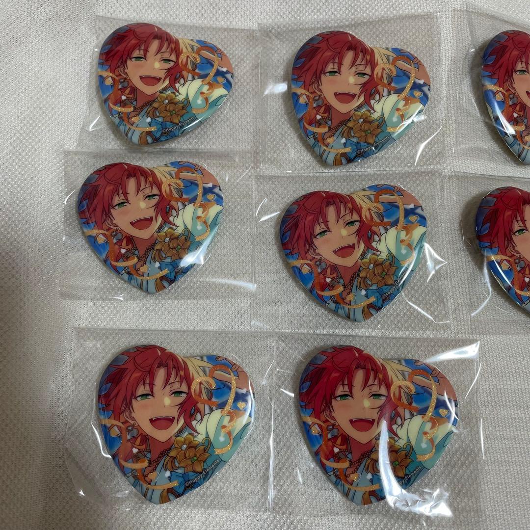 あんスタ 月永レオ ホワイトデーハート缶バッジ 10点