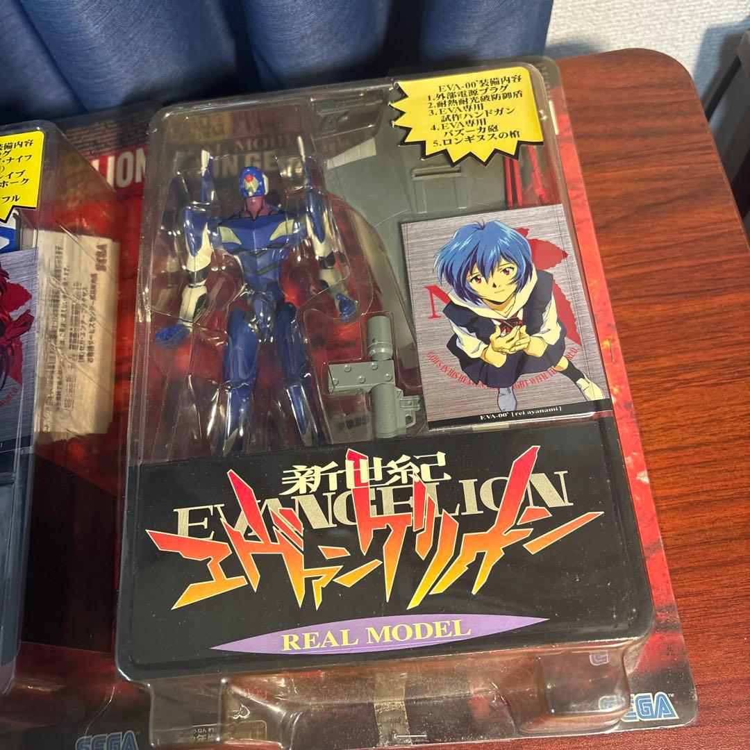 新世紀エヴァンゲリオン REAL MODEL 3個セット SEGA