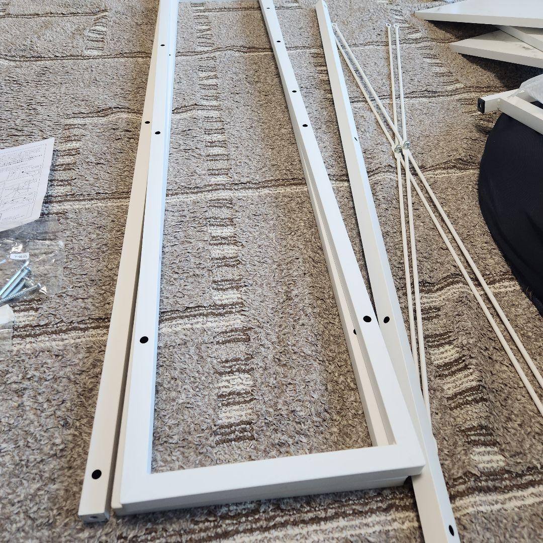 パソコンデスク 大理石模様