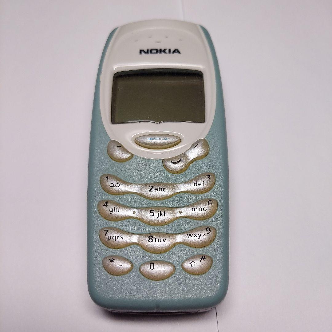 NOKIA 3315 携帯電話　アジア仕様　充電器　取説