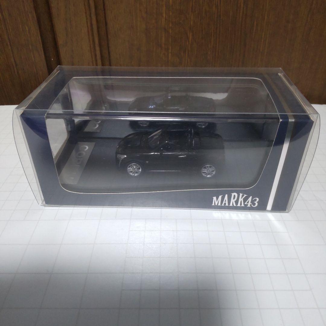 ダイハツ コペン ローブ ブラックマイカメタリック 1/43 ホビージャパン