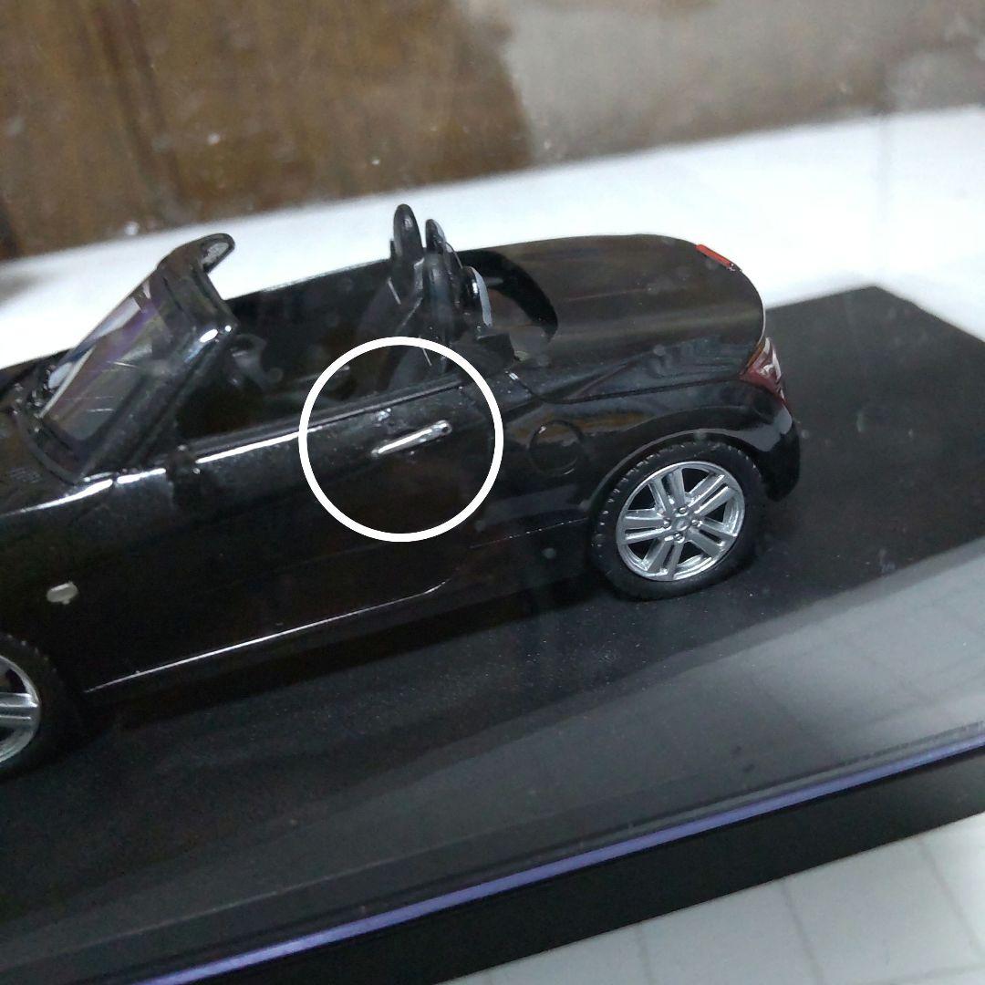 ダイハツ コペン ローブ ブラックマイカメタリック 1/43 ホビージャパン