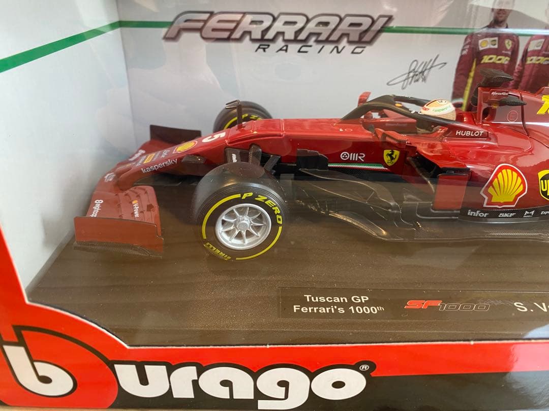 Burago SF1000 ミニカー 1/18 S. Vettel