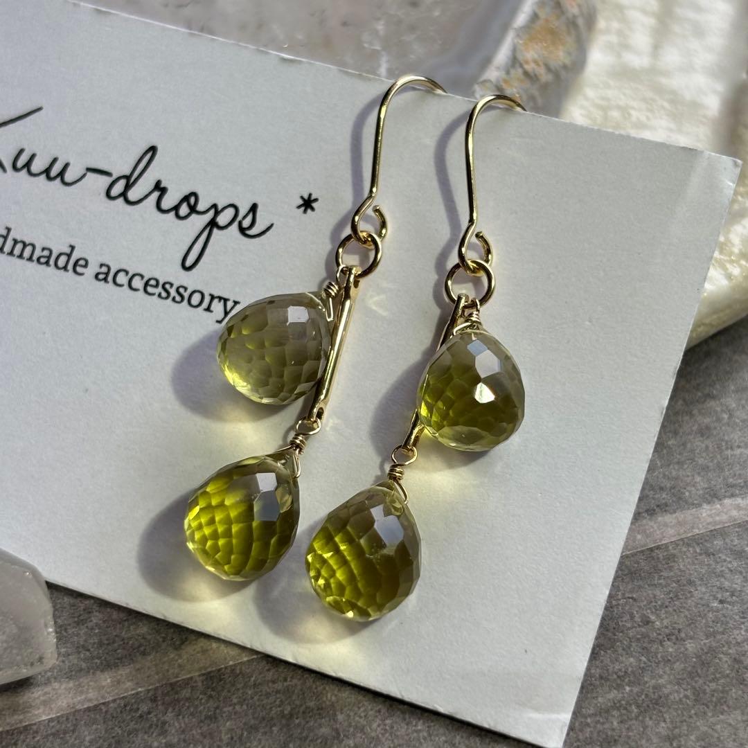 【専用です】ロンドンブルートパーズ✴︎14kgfブレスレットB128他　計2点