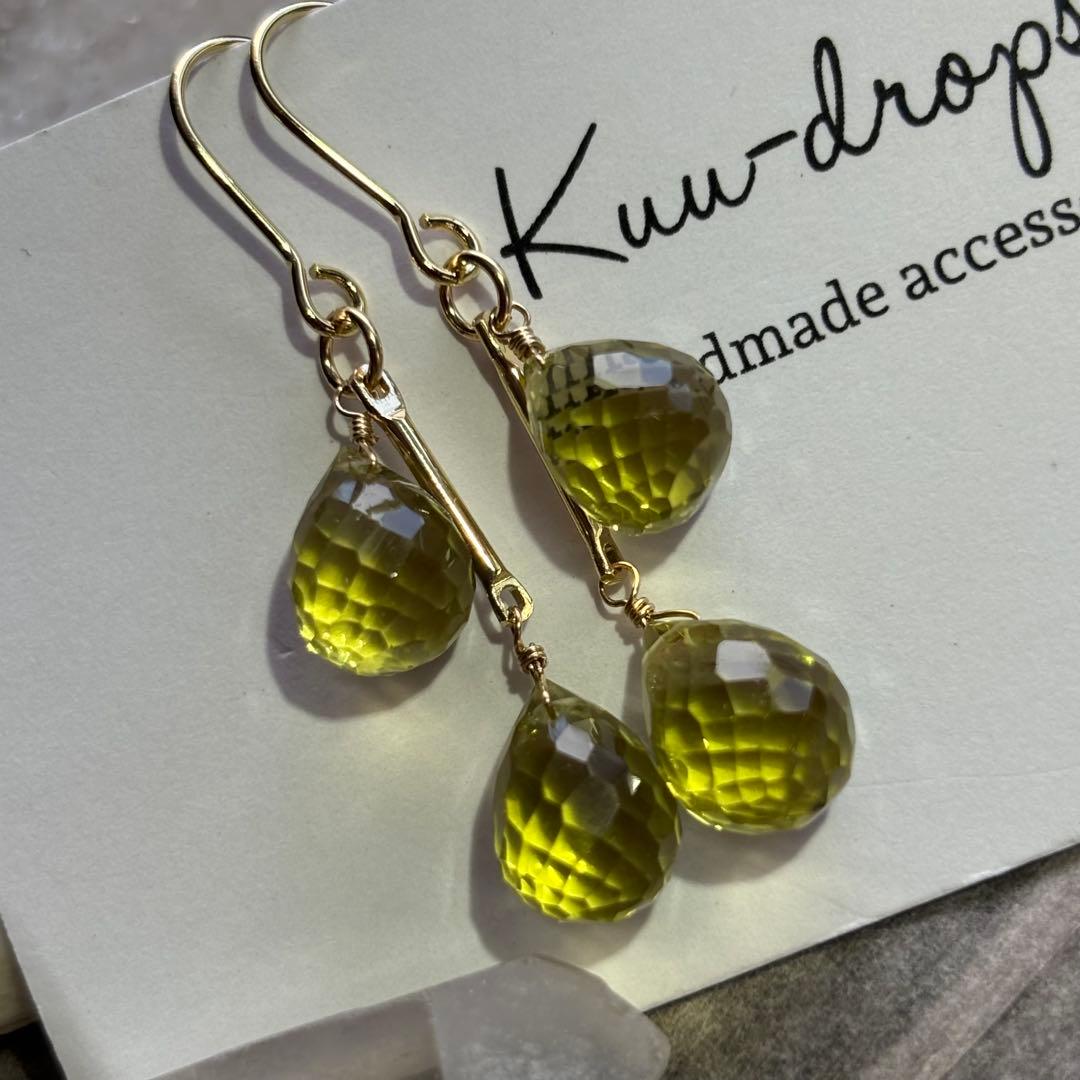 【専用です】ロンドンブルートパーズ✴︎14kgfブレスレットB128他　計2点