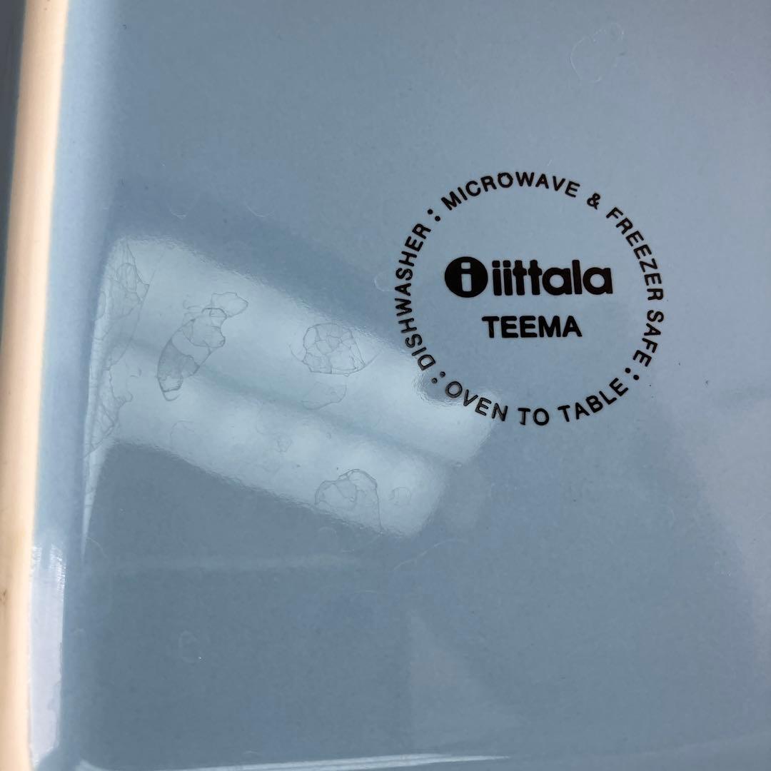 廃盤イッタラ　セラドングリーン ライトブルー　ターコイズ16cmスクエア3枚