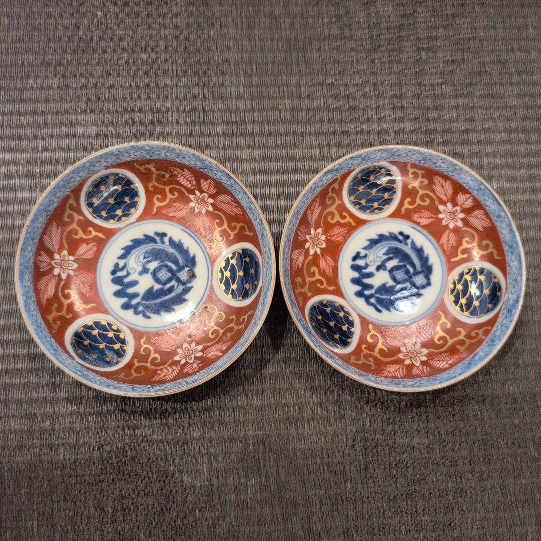 古伊万里焼 小皿 10客揃い 時代箱