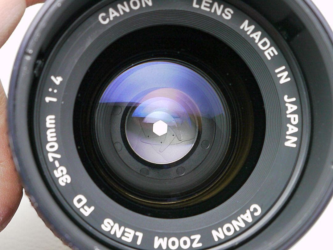 Canon AE-1 PROGRAM FD 35-70mm付 動作OK 中古良品