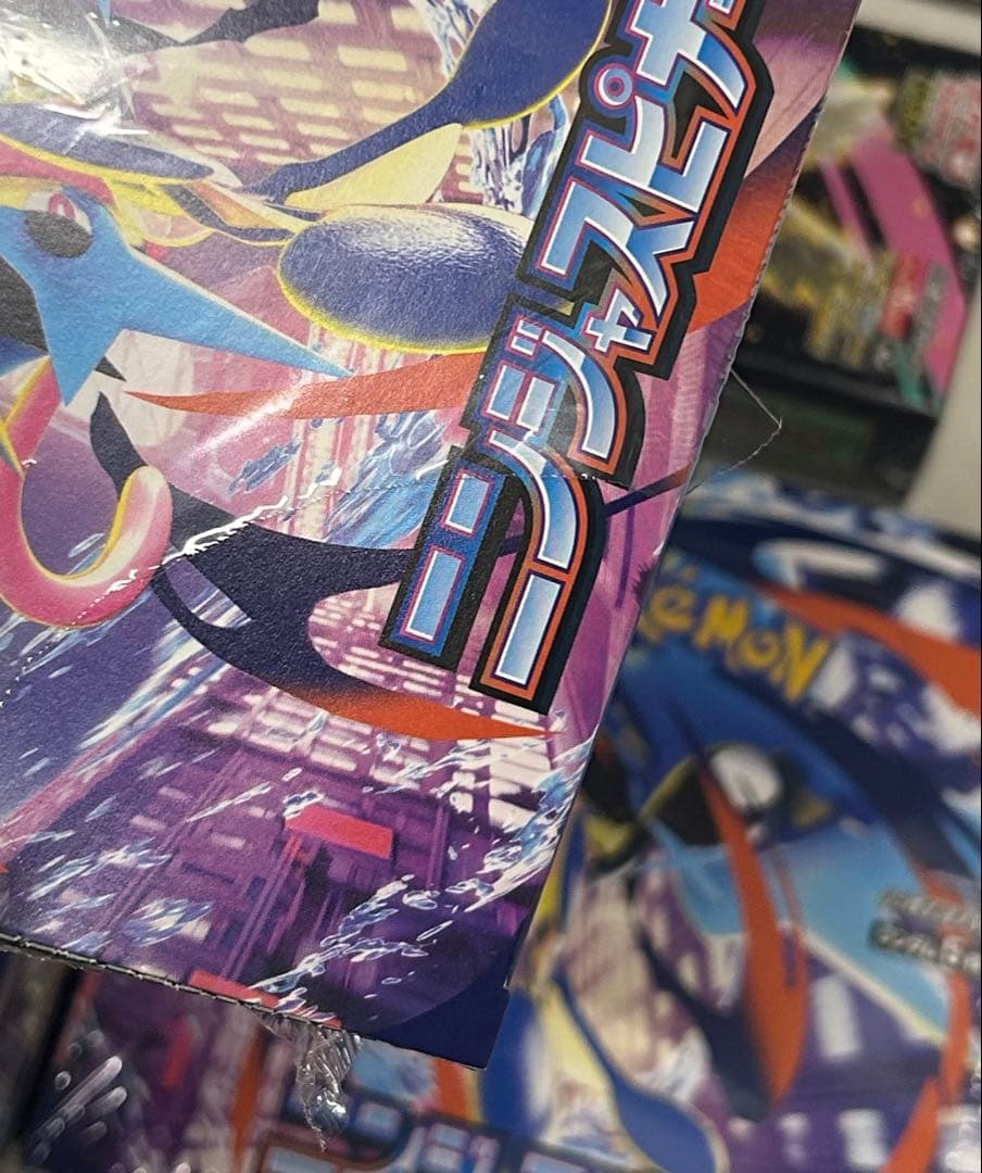 ポケカ　ニンジャ×4箱　メガドリーム×1箱　シュリンク付き