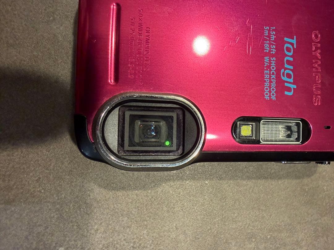 OLYMPUS Tough ピンク コンパクトデジタルカメラ