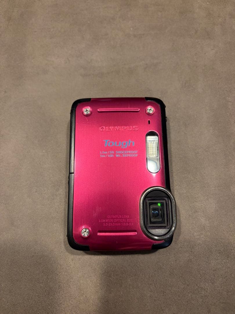 OLYMPUS Tough ピンク コンパクトデジタルカメラ