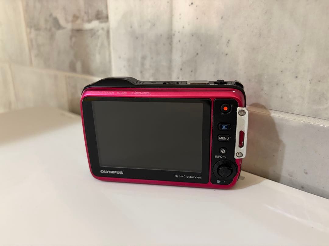 OLYMPUS Tough ピンク コンパクトデジタルカメラ