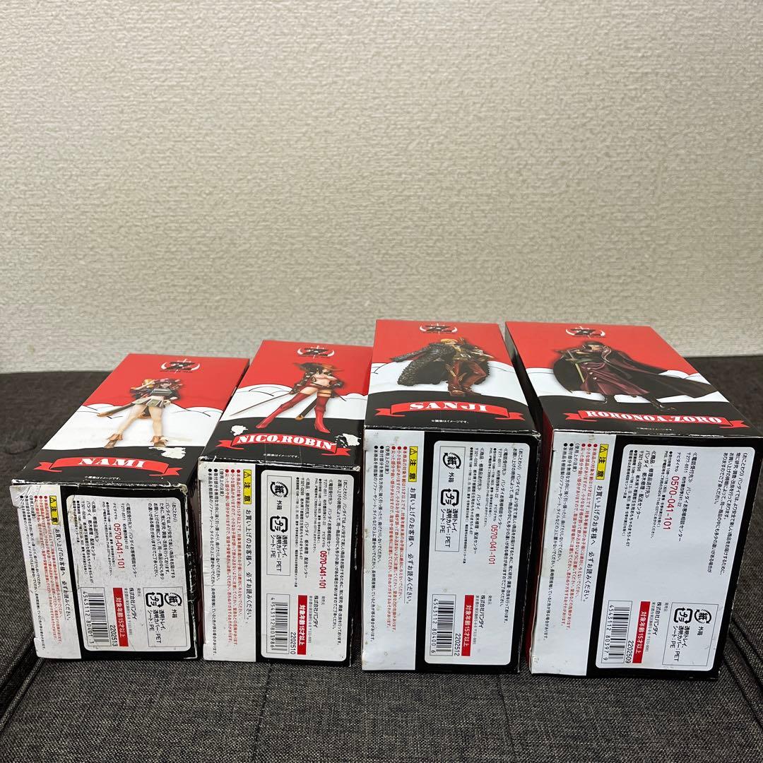 ワンピース　フィルムZ　フィギュアーツZERO麦わらの一味9体セット