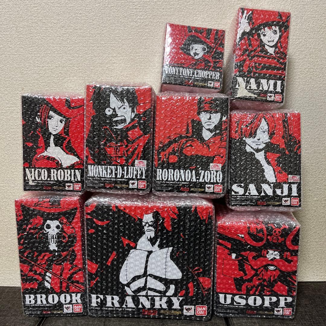 ワンピース　フィルムZ　フィギュアーツZERO麦わらの一味9体セット