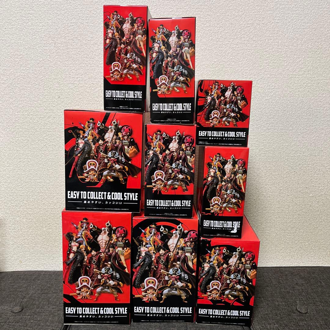 ワンピース　フィルムZ　フィギュアーツZERO麦わらの一味9体セット