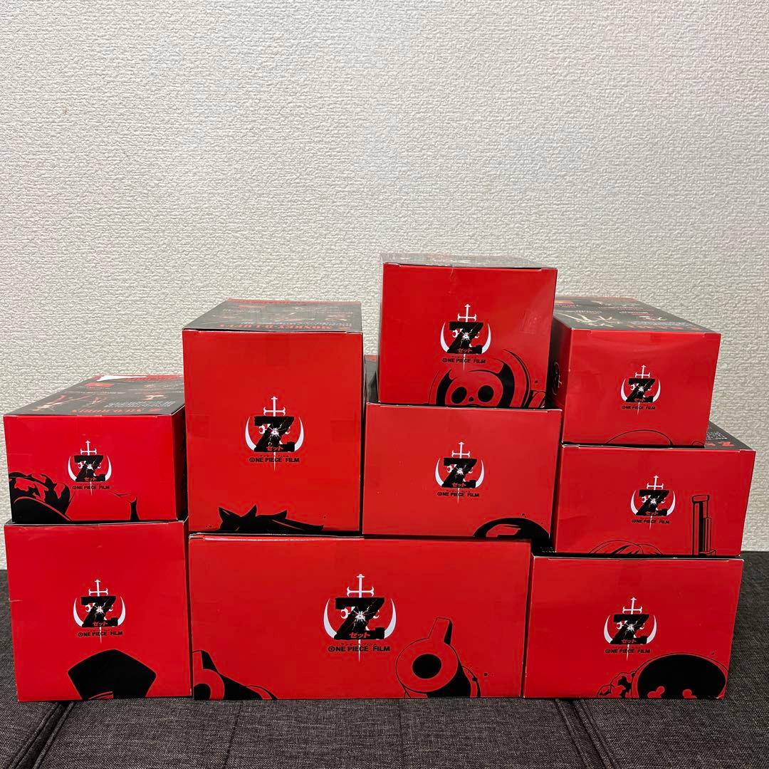 ワンピース　フィルムZ　フィギュアーツZERO麦わらの一味9体セット