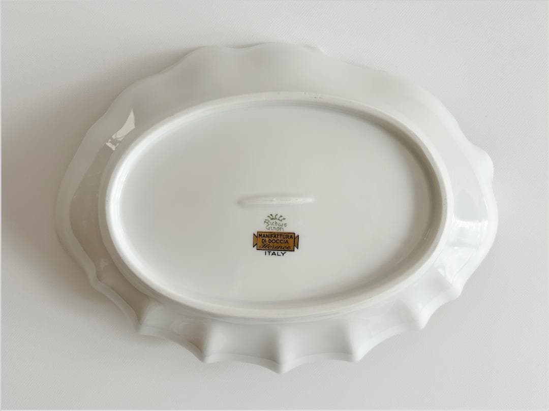 リチャードジノリ アンティークローズ シェルディッシュ L