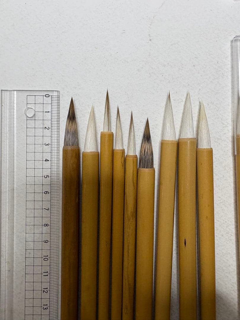 毛筆45本　未使用　まとめ　書道　絵画　日本画　画材 中国毛筆