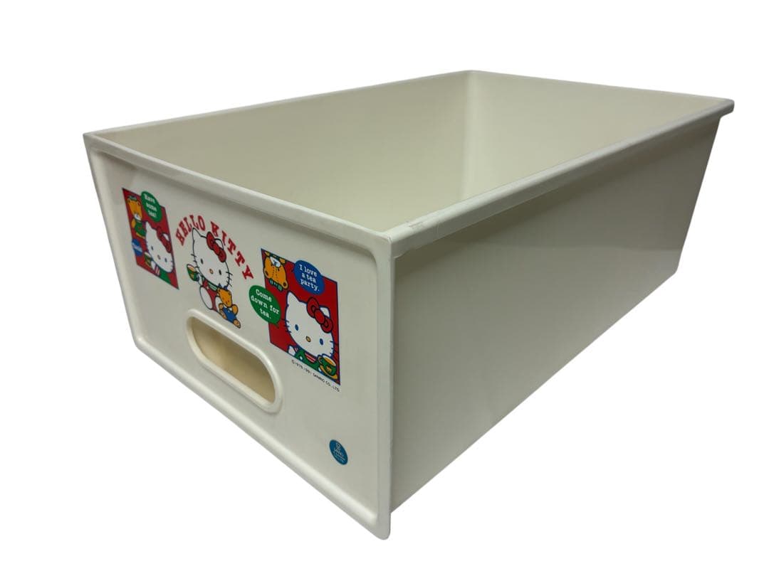 【平成レトロ】1991年 サンリオ ハローキティ 収納ボックス 衣装ケース