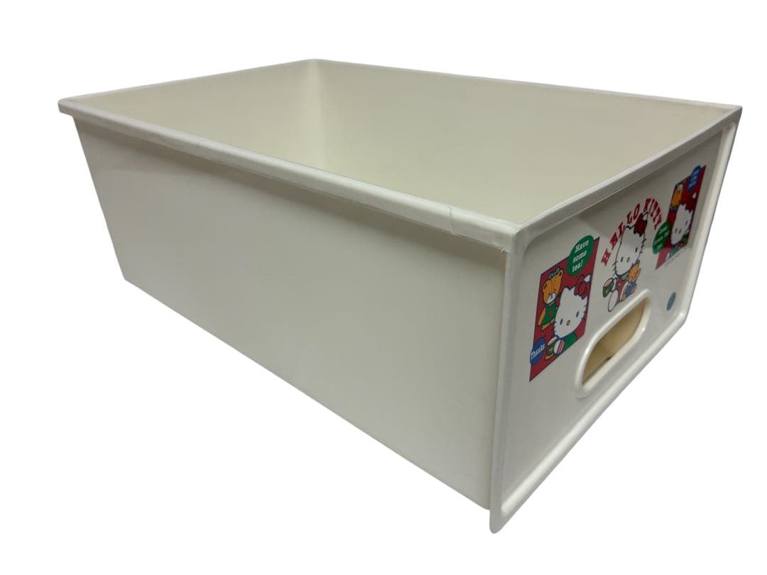 【平成レトロ】1991年 サンリオ ハローキティ 収納ボックス 衣装ケース