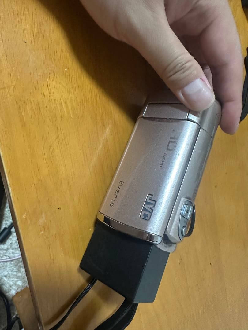 HDビデオカメラ シルバー レッド ブラウン 3台セット
