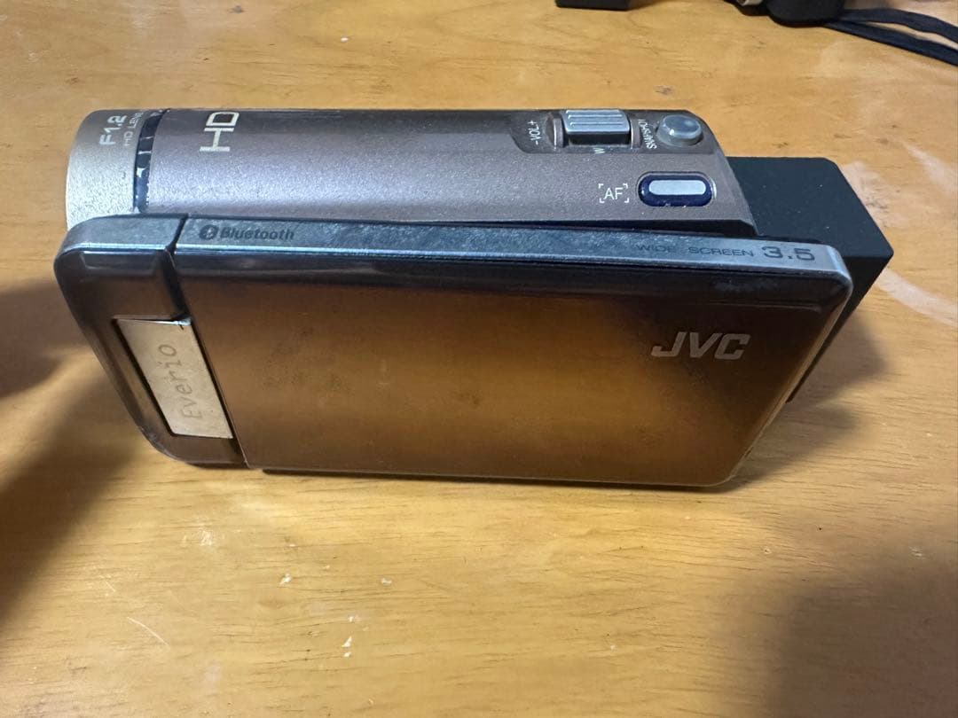 HDビデオカメラ シルバー レッド ブラウン 3台セット